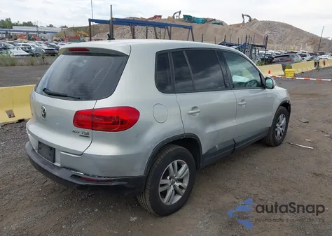 2013 Volkswagen Tiguan S z USA, uszkodzony, nr VIN WVGBV3AXXDW580007